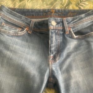7 for all mankind low rise jeans ( flynt)